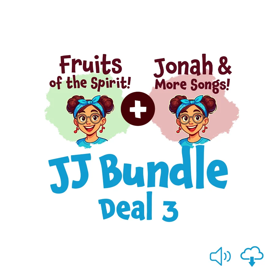 Jingle Jacqui - Fruits of the Spirit + Jonah & More Bundle